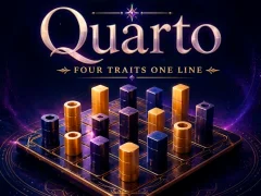 Quarto Four Traits One Line — free online game