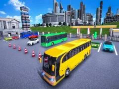 Juego City Coach Bus Parking Adventure Simulator en línea