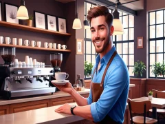 Juego Cafe Owner Business Simulator en línea