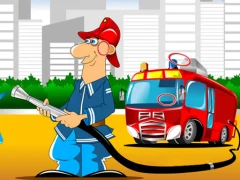 Fire Trucks Differences — δωρεάν online παιχνίδι