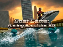 Mchezo Boat Game: Racing Simulator 3D online
