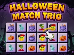 Halloween Match Trio — darmowa gra online