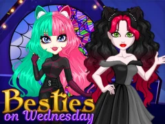Besties on Wednesday — ücretsiz çevrimiçi oyun