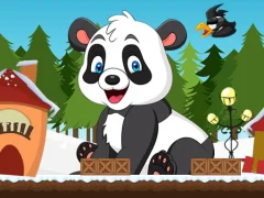 Mchezo Christmas Panda Adventure online