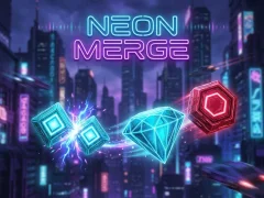 Neon Merge — free online game