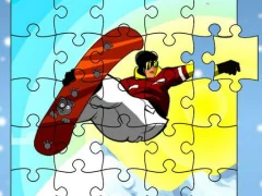 Snowboarder Freestyle Jigsaw — free online game