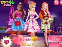 Bonnie and BFFs Valentine Day Party — ücretsiz çevrimiçi oyun