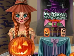 Igra Ice Princess Spooky Costumes online