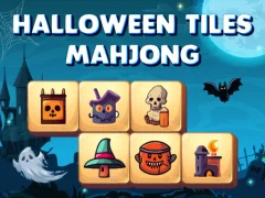 Halloween Tiles Mahjong — nemokamas žaidimas internete