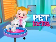 Cluiche Baby Hazel Pet Doctor ar líne