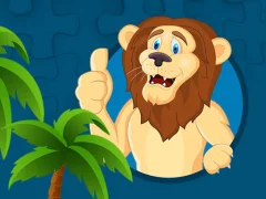 Strong Lions Jigsaw — free online game