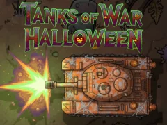 Gêm Tanks of War Halloween ar-lein