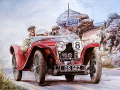 Painting Vintage Cars Jigsaw Puzzle 2 — free online game