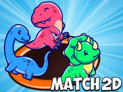 Match 2D Dinosaurs — bezplatná online hra