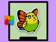 Cute Budgie Puzzle — free online game