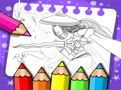 Igra Raya And The Last Dragon Coloring online