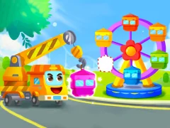 Little Panda's Truck Team — free online game