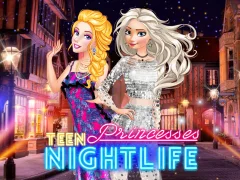 Teen Princesses Nightlife — free online game