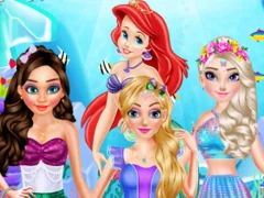 Princess Mermaid Style Makeup — ücretsiz çevrimiçi oyun