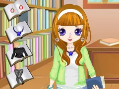 Library Girl Dressup — ücretsiz çevrimiçi oyun