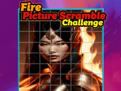 Fire Picture Scramble Challenge — free online game