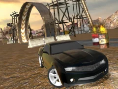 Muddy Village Car Stunt — free online game