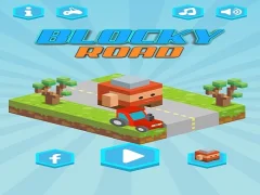 Blocky Road — free online game