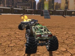 Demolition Monster Truck Army — free online game