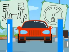 Игра Car Parts Coloring Book онлајн