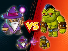 Wizard vs. Orcs — free online game