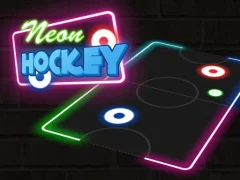 Гульня Neon Hockey онлайн