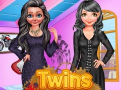 Twins Punk Fashion — bezplatná online hra