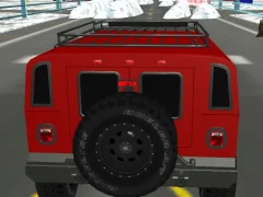 Snow Plow Jeep Driving — free online game