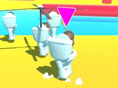 Lojë Fall Skibidi Toilet në internet