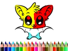 Spel Cute Bat Coloring Book online