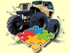 Monster Truck Jigsaw Challenge — безплатна онлайн игра