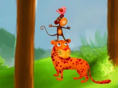 Animal Tower Puzzle — безплатна онлайн игра