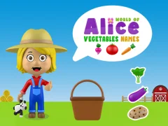 Permainan World of Alice Vegetables Names talian