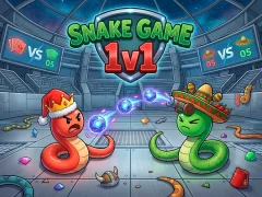 Snake Game 1v1 — free online game