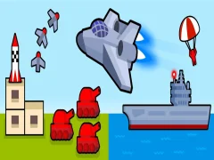Mchezo Bomber Plane: 2D Air Strike online