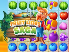 Trò chơi Fruit Lines Saga trực tuyến