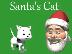 Гаме Santa's Cat онлајн