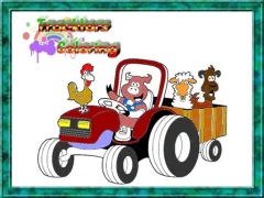 Tractor Coloring Pages — free online game