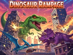 Dinosaur Rampage — free online game