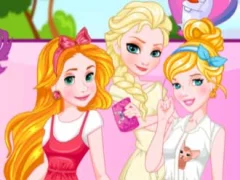 Princess Team Blonde — bezplatná online hra