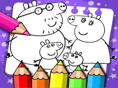 Peppa Pig Coloring Book — free online game
