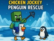 Lojë Chicken Jockey: Penguin Rescue në internet
