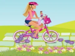 Mchezo BARBIE RIDES A BIKE online
