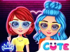 Rainbow Girls Neon Fashion — ücretsiz çevrimiçi oyun
