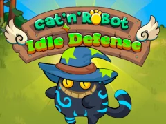 Juego Cat'n'Robot Idle Defense en línea